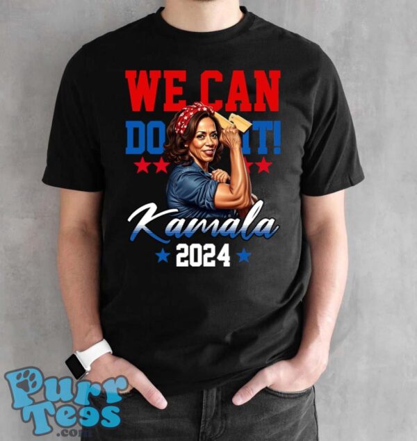 Kamala Harris For President 2024 We Can Do It! T-Shirt - Black Unisex T-Shirt