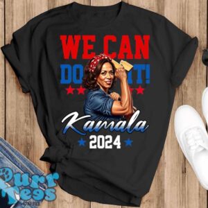 Kamala Harris For President 2024 We Can Do It! T-Shirt - Black T-Shirt