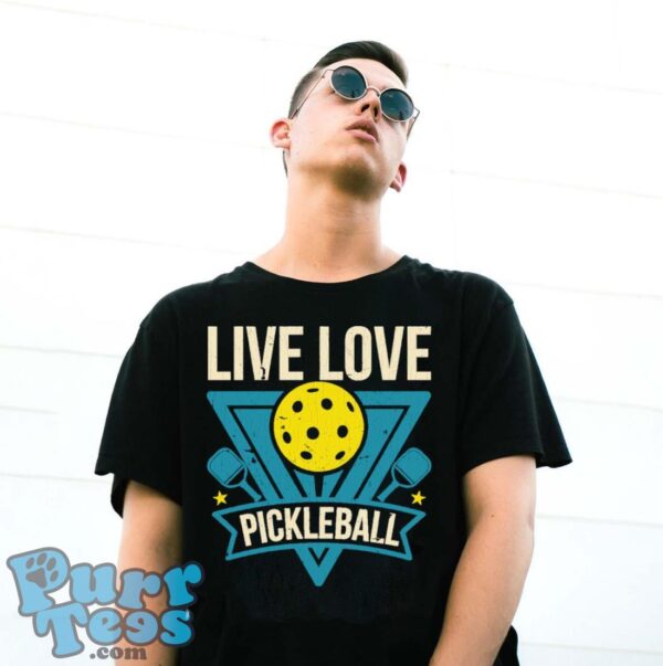 Vintage Pickleball Player Paddle - Retirement Live Love Pickleball T-Shirt Product Photo 3