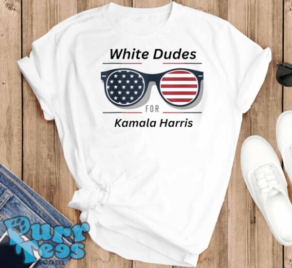 White-Dudes-For-Harris T-Shirt Hoodie Product Photo 3