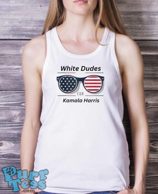 White-Dudes-For-Harris T-Shirt Hoodie Product Photo 4