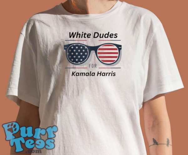 White-Dudes-For-Harris T-Shirt Hoodie Product Photo 5