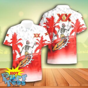 Dos Equis Skull Hawaiian Shirt And Short For Men Women Product Photo 1