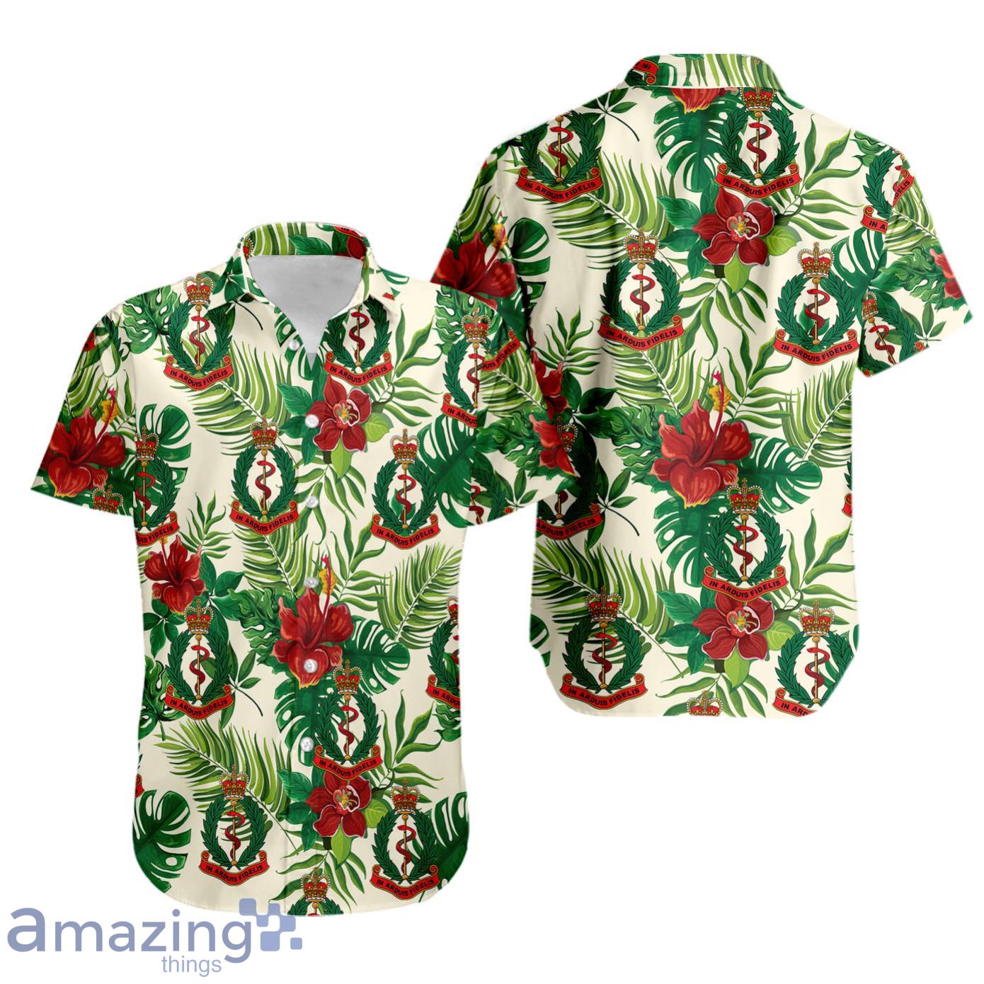 British Army, Royal Army Medical Corps (RAMC) Hawaiian Shirt Product Photo 1
