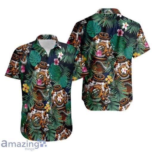Diving Hard Hat Hawaiian Shirt Product Photo 1