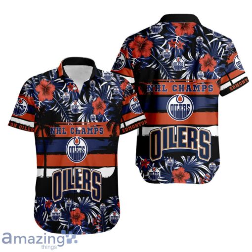 Edmonton Oilers National Hockey League 2023 Hawaiian Shirt Product Photo 1